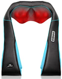 Neck Massager with Heat - Electric Shiatsu Deep Kneading Back Massage for Neck Pain, Shoulder, Waist, Relax MagicMakers