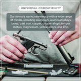 Ultrasonic Gun Cleaner - Makes 8 Gallons - Tillbrook Concentrated Ultrasonic Gun Cleaner - 128 oz Cleaning Solution for Guns, Pistols, & Gun Parts - Safe for Most Gun Finishes - Removes Oil & Grease