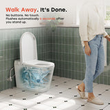 HOROW HR-N30 Non-Electric Bidet Toilet with Battery Auto Flush