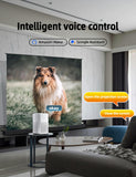 120" ALR Motorized Floor Rising Projector Screen for Long/Standard Throw Projector,Movie Screen for Home Theater,Motorized Projector Screen 4K/8K Ultra HD, Active 3D