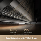 dreame D30 Ultra Robot Vacuum and Mop, Detangling with TriCut Brush