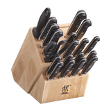 20-Piece Razor-Sharp German Block Knife Set, Made in Company-Owned German Factory ZWILLING