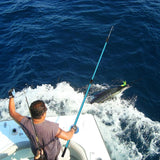SANLIKE Telescopic Fishing Gaff Large Size Fish Gaff for Saltwater Boat Fishing Heavy Duty Stainless Steel Hook with M8 Screw Non Slip Handle for Big Catfish Tuna Shark M