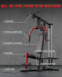 GarveeTech Home Gym Equipment, Workout Weight Machine with Pulley System