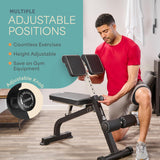 Lifepro SculptTrainer Roman Chair – Hyperextension Bench for Strength Training – Adjustable Back Extension Machine, Ab Bench & Foldable Sit-Up Bench for Athletes
