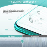 Shower Door, 1/4 inch (6mm) SGCC Clear Tempered i-Homare