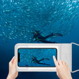 Lucky Fish Finder Waterproof Case Portable Water Resistant Mobile Bag Handheld Dry Bag Lightweight