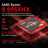 ASUS ROG Strix G18 18" WQXGA 240Hz Gaming Laptop, AMD Ryzen 9 9955HX, GeForce RTX 5070 8GB GDDR7, 64GB DDR5, 3TB Storage (2TB SSD+1TB Docking Station), RGB Backlit Keyboard, Wi-Fi 6E, Win 11, Gray