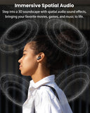 TOZO NC20 Pro Active Noise Cancelling Wireless Earbuds, Smart LCD Screen