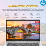 HP 2026 Laptop 17.3" Touchscreen Computer, 17 Inch HD+ Touch Screen Laptop, AMD Ryzen 5(6-Core, >i7-1255U), 64GB RAM 2TB SSD, Windows 11 Pro for Business, Students&Home,10-Key Number Pad,USB-C,HDMI