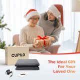 CuPiLo Full Body Massage Mat, Massage Pad with 10 Vibrating Motors for Pain Relief, Back Massager with Heat, Full Body Massage for Back, Lumbar,Leg, Gifts for Men Women, Long 67"