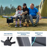 Timber Ridge 31.8" W Extra Wide Heavy Duty Camping Cot for Adult, Easy Set Up Oversized Sleeping Cot with Carry Bag for Camping, Travel and Outdoors, Support up to 450lbs