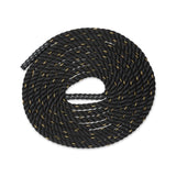 Amazon Basics Battle Rope for Home Gym, Strength Training, Cardio Fitness, Indoor & Outdoor Workout, Exercise Training Equipment, Muscle Toning, 2 Inch Diameter x 30 Feet Length, Black