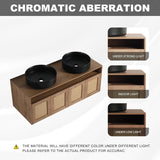 Pluriton 48'' Bathroom Vanity with Sink, Double Sink Bathroom Vanity