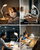 LitONES Video Conference Lighting for Computer, Zoom, Video Recording,White