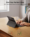 Aswwid Ultra Compact Keyboard Mouse for Z Fold 8 Ultra/7/6/5 and Wireless Car Charger Mount