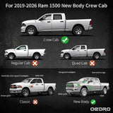 OEDRO 6 inch Running Boards Compatible with 2019-2026 Ram 1500 Crew Cab