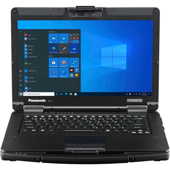 Panasonic Toughbook FZ-55 14” HD LED Laptop Computer – 11th Gen Intel Core i5-1145G7 up to 4.40 GHz Processor, 64GB DDR4 RAM