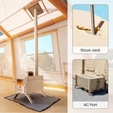 Inflatable Tents for Camping, Blow Up Tent with Stove Jack, Ytaoeo Hot Tent