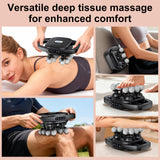 Fitiger Deep Tissue Massager Gun for Back, Shoulder and Neck Pain Relief, Powerful Shoulders, Back Massager, Legs, Foot Massager & Full Body Muscle Recovery with 16 Massage Heads, 3 Modes & 30 Speed