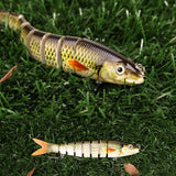 Pumowu Fishing Lures Set， Multi-Stage Bait ，Slow Sinking Bionic Bait ， Freshwater Saltwater bass Bionic Bait bass， Men's Fishing Gift Pumowu