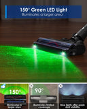 Tineco Pure ONE A90S Cordless Vacuum Cleaner, 270AW Powerful Suction, Up to 105min Runtime, 3DSense Master Brush, 150° Green LED Light, Stick Vacuum Cleaner for Pet Hair, Carpet & Hard Floor