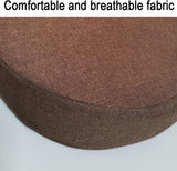 Colorful Non-Slip Round Cushions for Kitchen & Dining - Soft Office Seat Cushions with Elastic Loop, 30-45cm, Perfect for Comfort & Style (12 Pack 40x40x3cm)