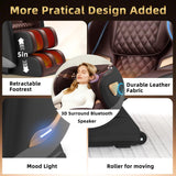 VireoNest 2026 Massage Chair Full Body, Zero Gravity Massage Chair Recliner - Upgraded 10-Point Roller, Heating, Airbags, Foot Roller, Shiatsu Full Body Massage Chairs, Gift for Parent