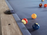 Nixon Billiards - Huck Slate Billiard Pool Table (Grey White Oak, 8 ft)