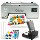 Qilpho A4 DTF Printer Complete Bundle with Curing Oven & Laptop
