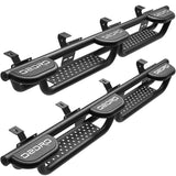 OEDRO 3 Raised Running Boards Compatible for 20-26 Jeep Gladiator JT 4 Door