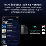 Asus ROG STRIX GS-BE18000 Wireless Router 2.5 Gigabit Ethernet, (Router 2.5 Gigabit Ethernet Tri-Band (2.4 Ghz / 5 Ghz / 6 Ghz) Black) (Renewed)