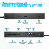 Thunderbolt Dock - 1 Year Warranty - Dell Docking Station Dual Monitor USB C with 180W, HDMI & DisplayPort Cable - Docking Station for Laptop & Computer