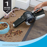 Dustbuster PIVOT VAC Cordless Handheld Vacuum, Home and Car Vacuum with Crevice Tool and Pivot Nozzle BLACK+DECKER