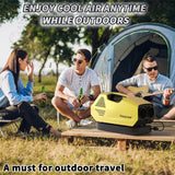 Tent Air Conditiones Tent Air Conditioner Portable air conditioners no windows needed (yellow)