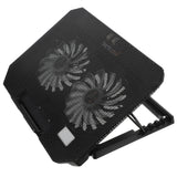Laptop Cooling Pad for Notebooks Adjustable Fan Stand with USB Interface