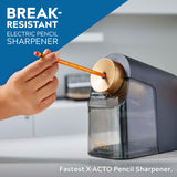X-Acto Mighty Pro Electric Pencil Sharpener, Black, 1 Count - Back To School, Teacher, Classroom Supplies