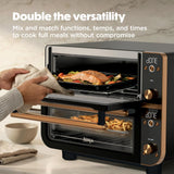 Ninja Double Oven Pro Smart XL, 30.2 Qt, 12-in-1, Onyx, DCT801BK