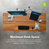 Vari Classic Electric Standing Desk - VariDesk Height Adjustable Sit/Stand Desk - Dual Motor with Memory Presets