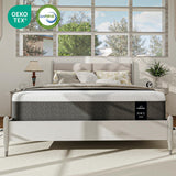 Lunarflex 12" Queen Memory Foam Mattress in a Box, 100 Night Sleep Trial