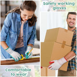 20 Pairs Garden Gloves for Women Ladies' Gardening Gloves Bulk Breathable Rubber Coated Protective Work Tools Universal One Size