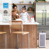 Medify MA-40 Air Purifier with True HEPA H13 Filter | 1,793 ft² Coverage in 1hr for Smoke, Wildfires, Odors, Pollen, Pets | Quiet 99.9% Removal to 0.1 Microns | White, 1-Pack
