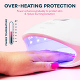 Settings, Gel UV LED Nail Lamp for Gel Polish, Nail Dryer Pink SUNUV