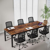 Tribesigns 6.5 FT Conference Room Table, 78.74" W x 27.56" D Large Office Conference Table
