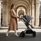 Mompush Ultimate2 Full-Size Stroller, Reversible Seat, Infant to Toddler