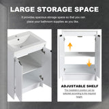 Pluriton 48'' Bathroom Vanity with Sink, Freestanding Bathroom Sink Cabinet
