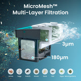 Aiper Scuba V3 Ultra AI-Cognitive Robotic Pool Cleaner & Skimmer with Dual-Camera AI Vision, All-in-One Cleaning, 8,500 GPH Suction, Smart Surface Parking & Multi-Layer Filtration, Grey