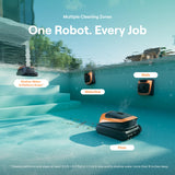 Beatbot Sora 30 Pool Vacuum Robot, 4-in-1 Cleaner with Shallow-Area Cleaning, 6800GPH Power, Smart Surface Parking, 5L Capacity for Above & In-Ground Pools Up to 3229 sq. ft, Vibrant Orange