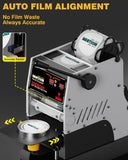 WantJoin Cup Sealing Machine - Commercial Boba Sealer Machine 2S Sealing Auto Film Alignment 90/95mm LED Panel Temperature Control, Electric Semi Automatic Cup Sealer for Bubble Milk Tea Coffee