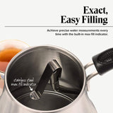 Gooseneck Electric Kettle with Temperature Control - 0.8L Stainless Steel & BPA Free Plastic - Custom Temp Presets for Teas & Coffee - Keep Warm Option